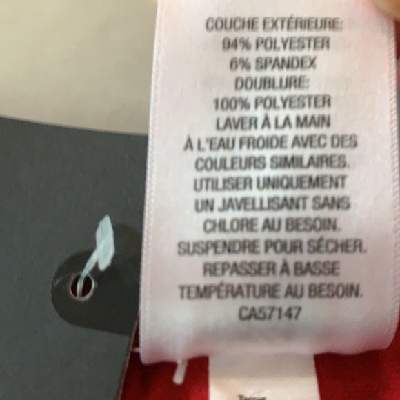 Mossimo red crochet boho brief style bikini bottoms - Picture 5 of 6